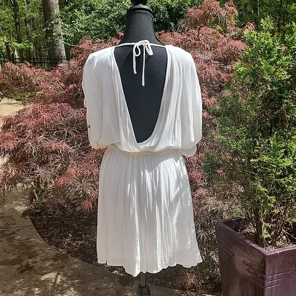 NWT 🤍Aakaa white dress - Picture 4 of 8